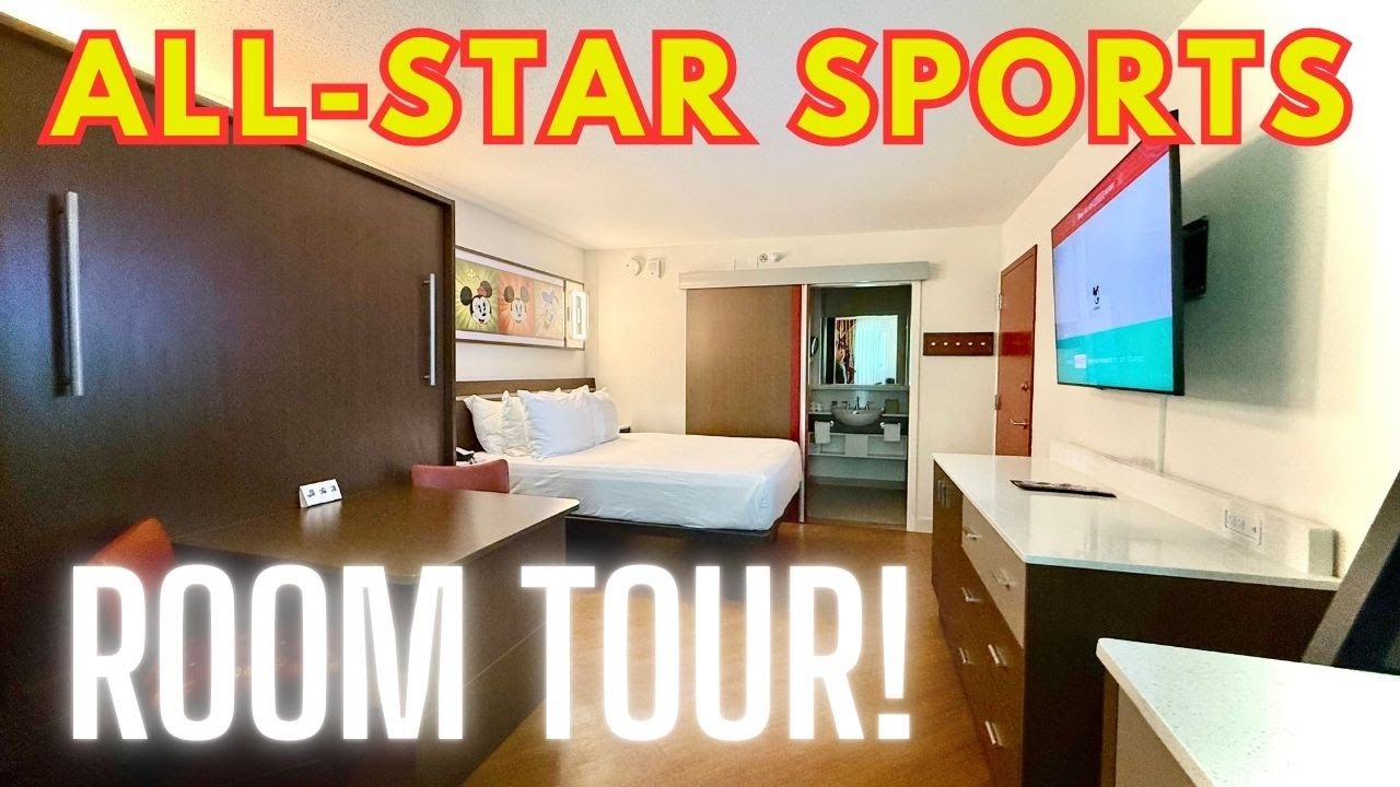 Обновленный обзор номера Disney All-Star Sports на 2025 год! | Номер 2140