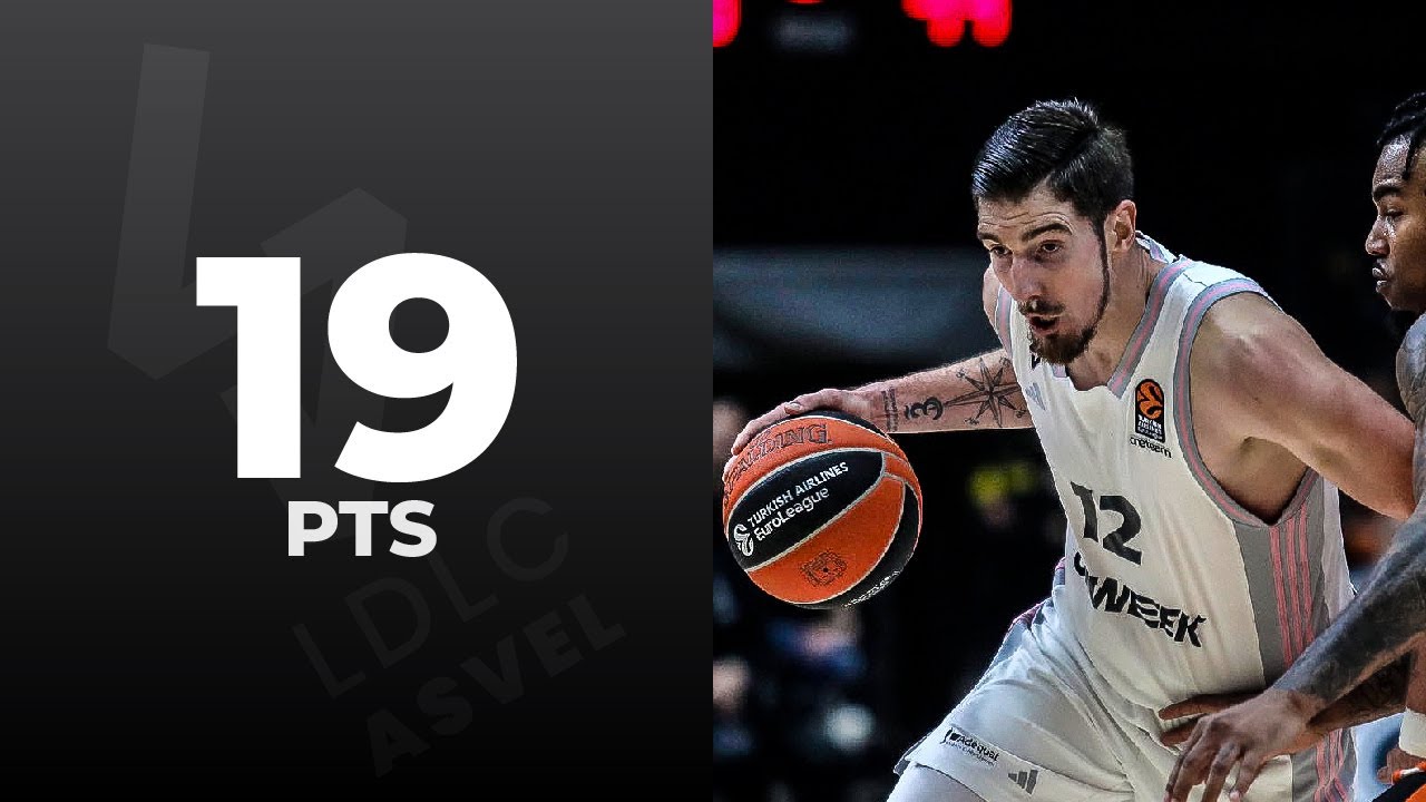 Nando De Colo surpasses Spanoulis in All-Time scoring list- 19 points Highlights vs Valencia Basket