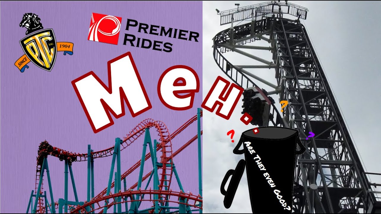 The 8 most MEDIOCRE manufacturers - Ranking the coaster manufacturers part 2