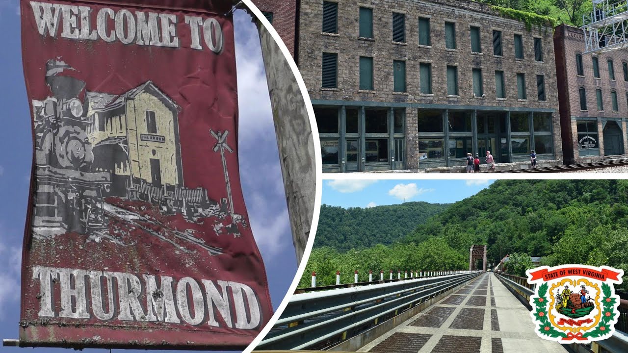 Thurmond West Virginia: Ghost Town Frozen in Time (Driving TimeLapse) | How's the Road to get there?