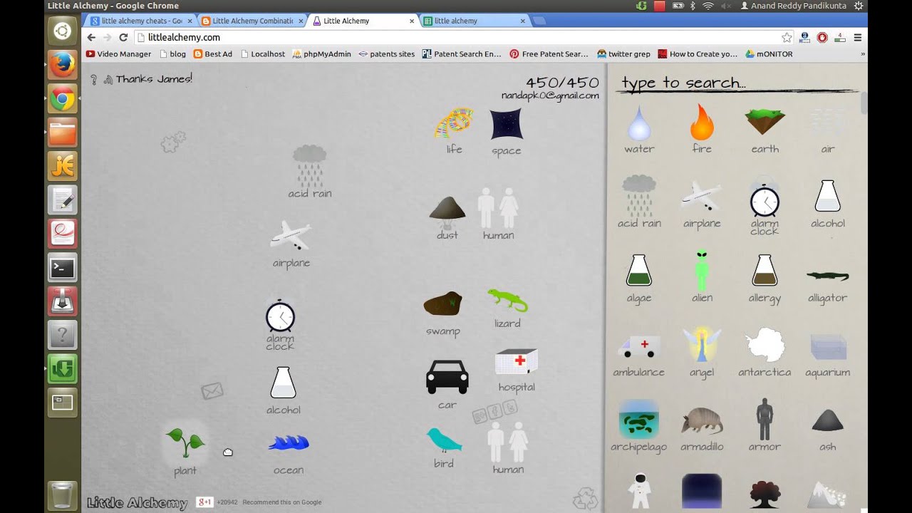 Little Alchemy Walkthrough 450 Elements Combinations Part 1 of 45