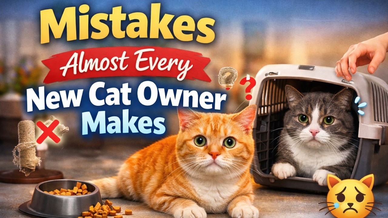 Mistakes Almost Every New Cat Owner Makes