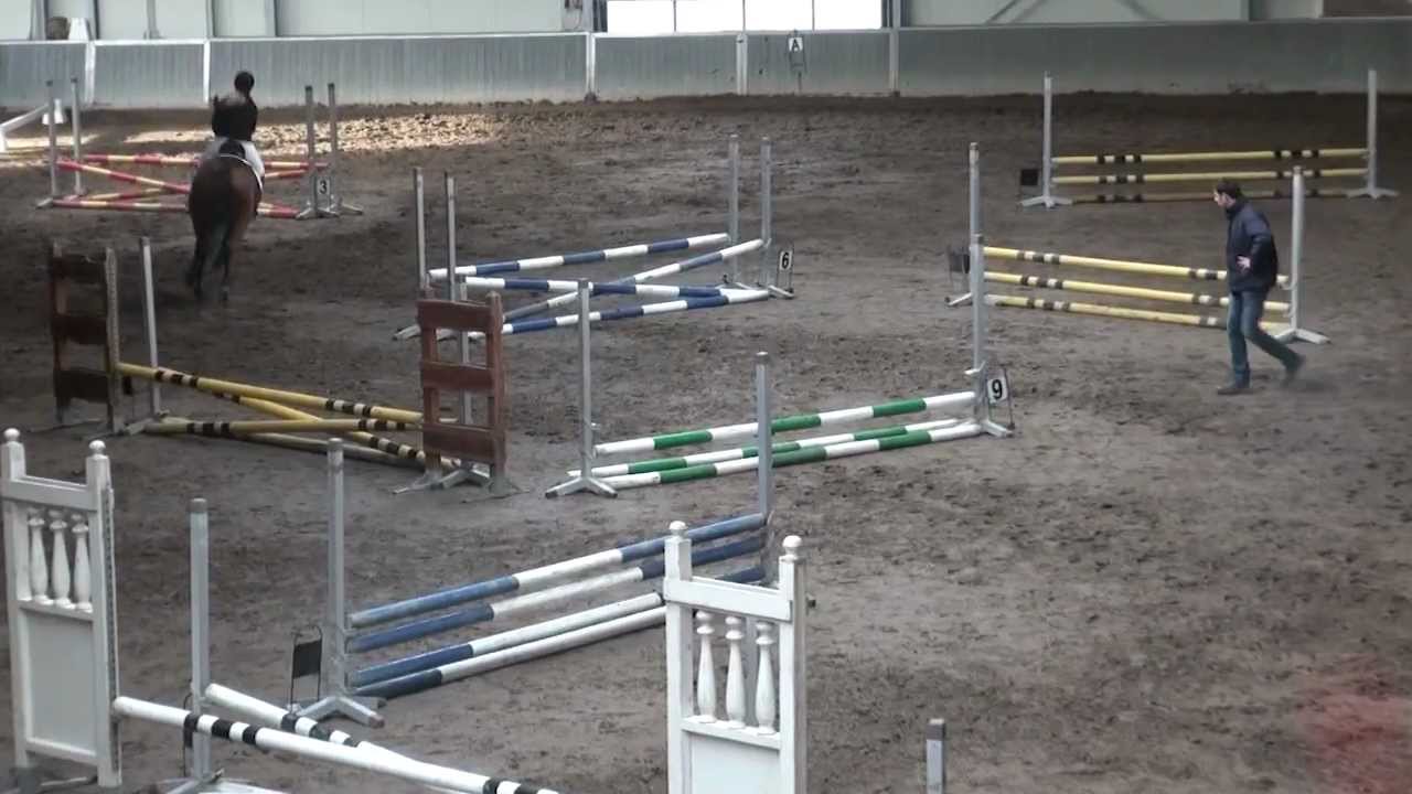 Manege Bleijenberg Springen 8-1-2012 - Deelnemer 14
