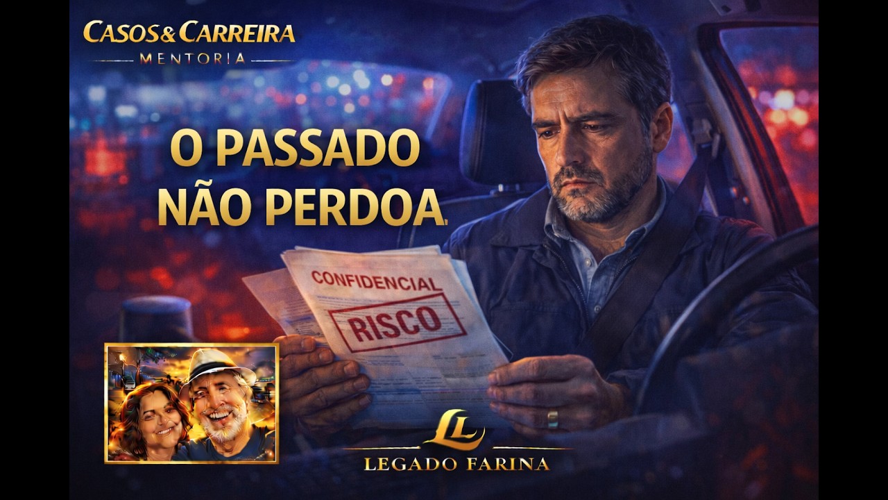 O Passado n&atilde;o Perdoa - Casos e Carreira: Mentoria | Legado Farina