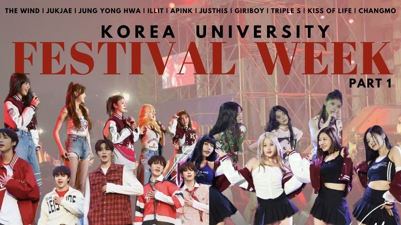 고려대축제: festival week at Korea University pt.1