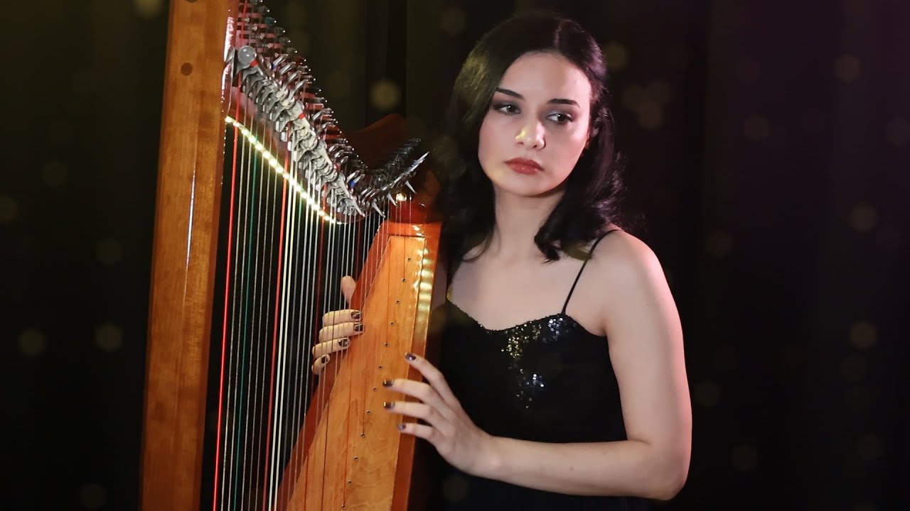 Lana Del Rey  - Young and Beautiful (Harp Cover)