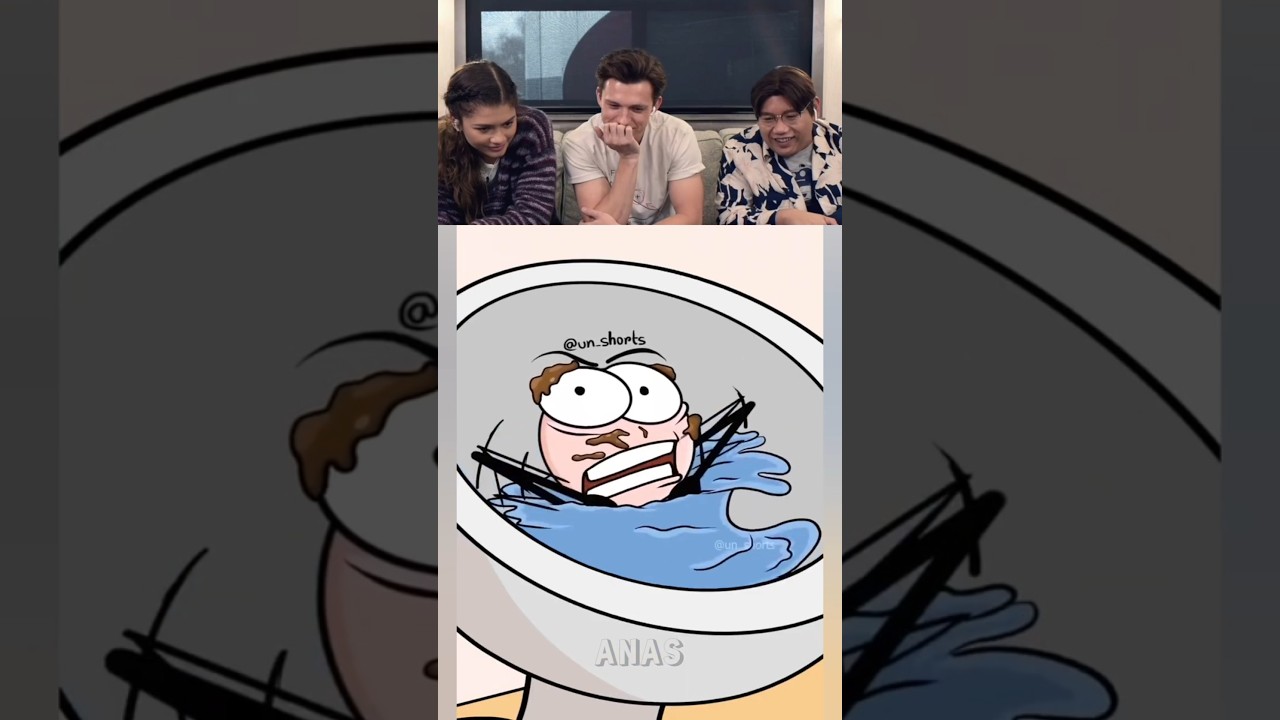 Tom Holland Reacts to Viral Videos part 182 #tomholland #funny #reaction #viralvideo #funnyshorts