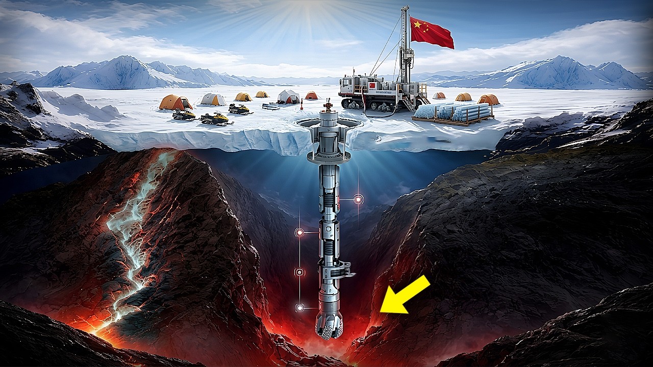 Китай просверлил айсберг под Антарктидой, увиденное лишило ученых дара речи!