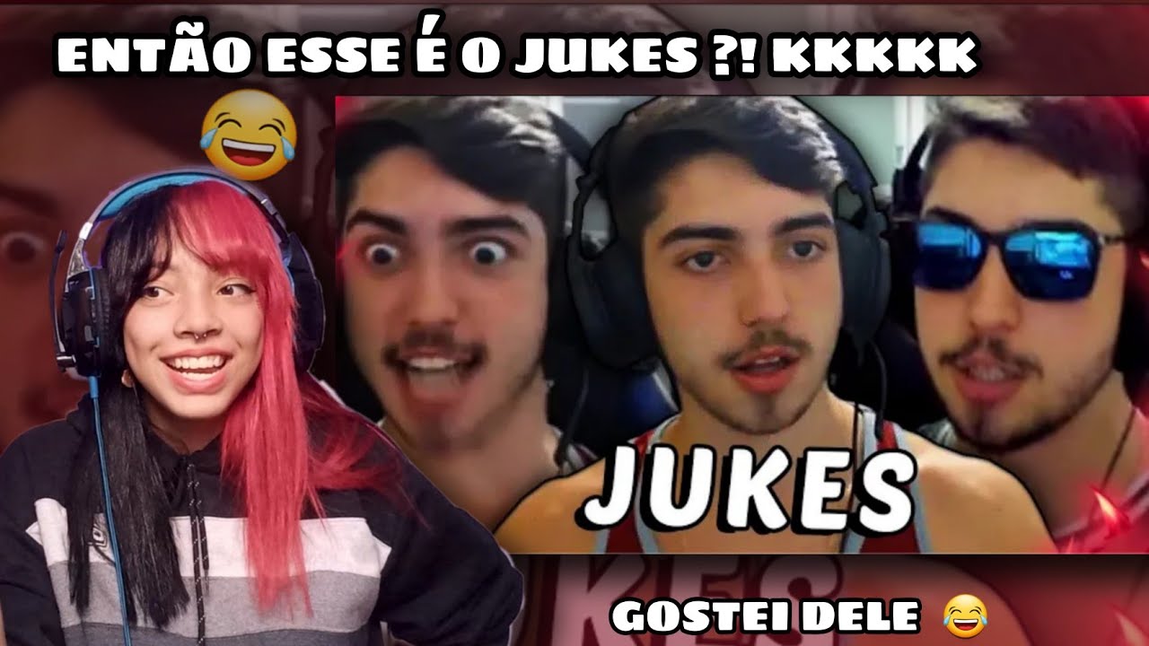 PRIMEIRA VEZ VENDO JUKES (REACT)  MELHORES MOMENTOS JUKES MELHORES CLIPES - LIVES ENGRAÇADAS