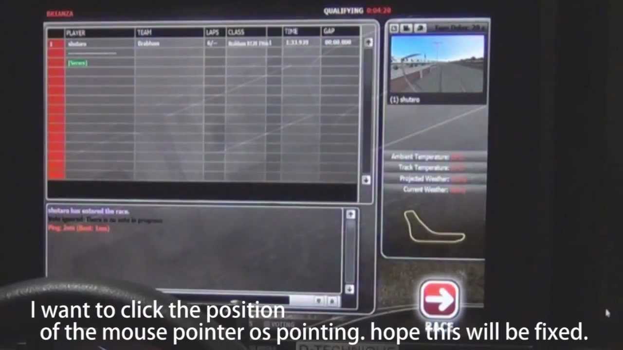 rFactor2 SoftTH cant click problem