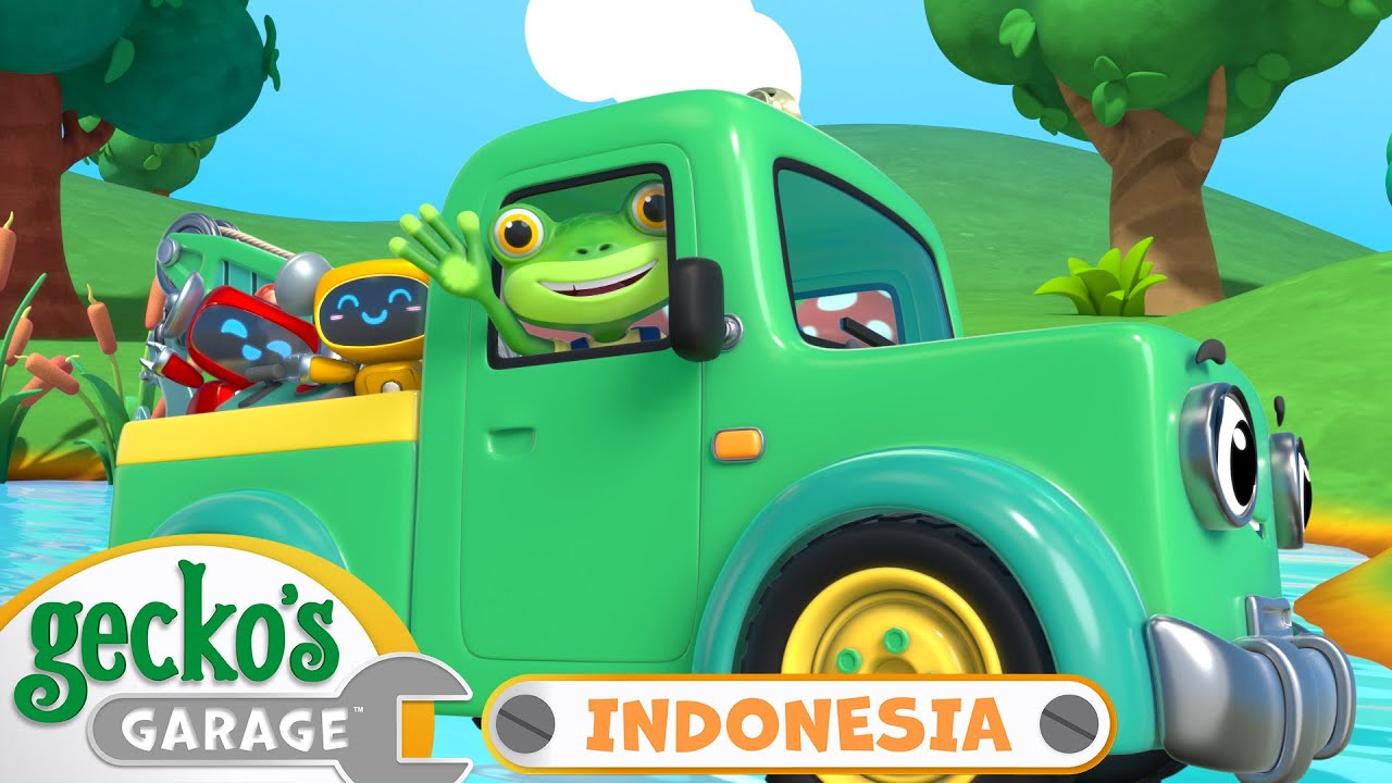Truk Bayi Kehilangan Dotnya | Garasi Gecko | Kartun Populer Anak-Anak | Seru dan Mendidik