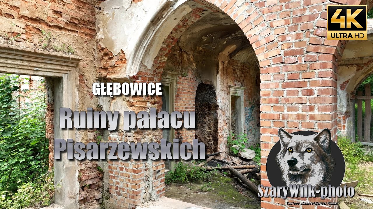 Ruiny pałacu Pisarzewskich w Głębowicach