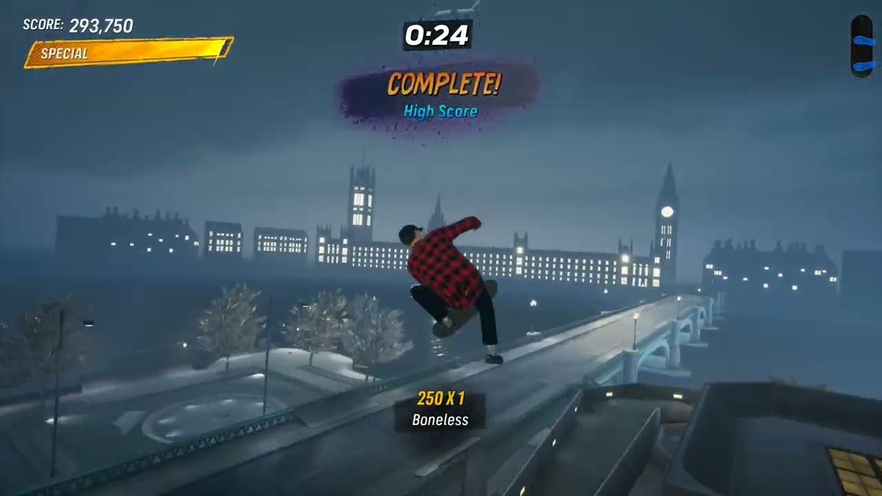 3+4 london speedrun |  1:02.1