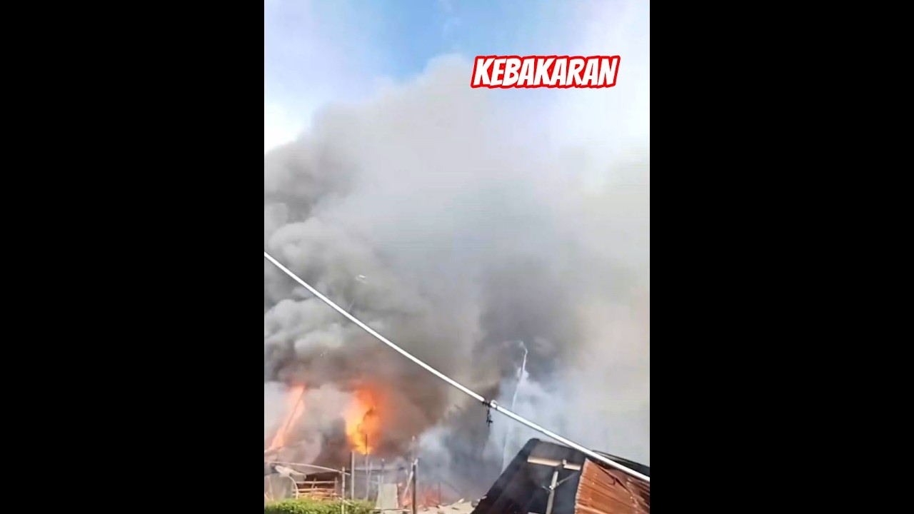 Inkasi raya Kem J sekitar 24 pintu yang terbakar