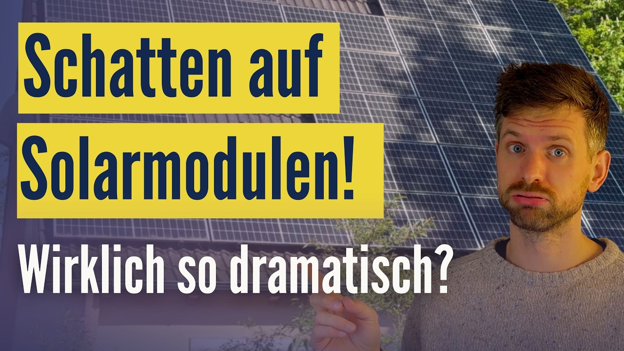 Schatten auf Solarmodulen: Bricht die Erzeugung komplett zusammen? Fronius Optimierer-Funktion
