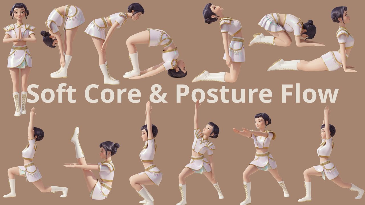 Soft Core & Posture Flow | Stay Strong, Stay Graceful | Daily Yoga with Zoey