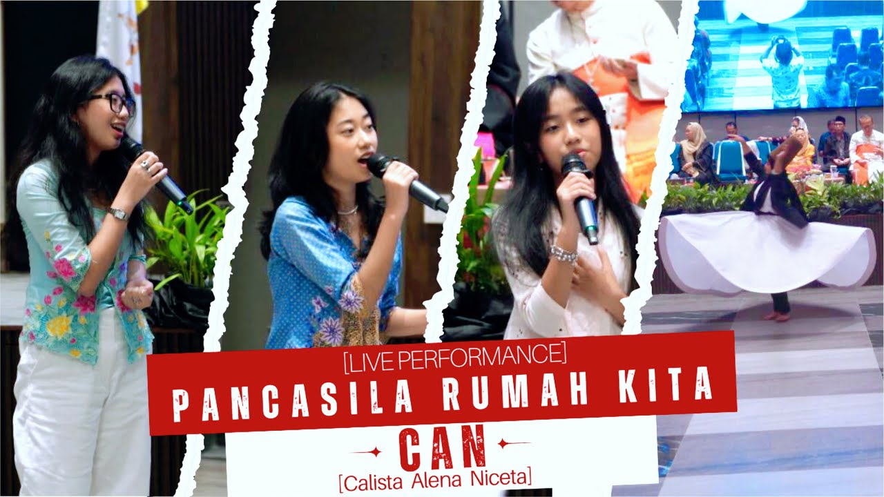 Pancasila Rumah Kita - CAN (Calista Alena Niceta) - Tari Sufi - Buka Bersama KWI
