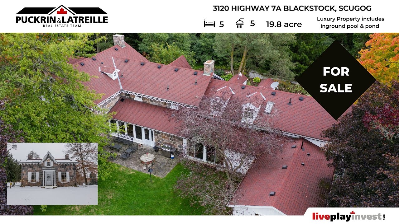 Luxury Home for Sale | 3120 Highway 7A  Scugog | Puckrin Latreille Real Estate