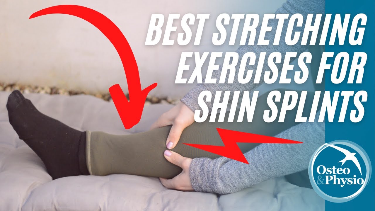 The best stretches for SHIN SPLINTS!