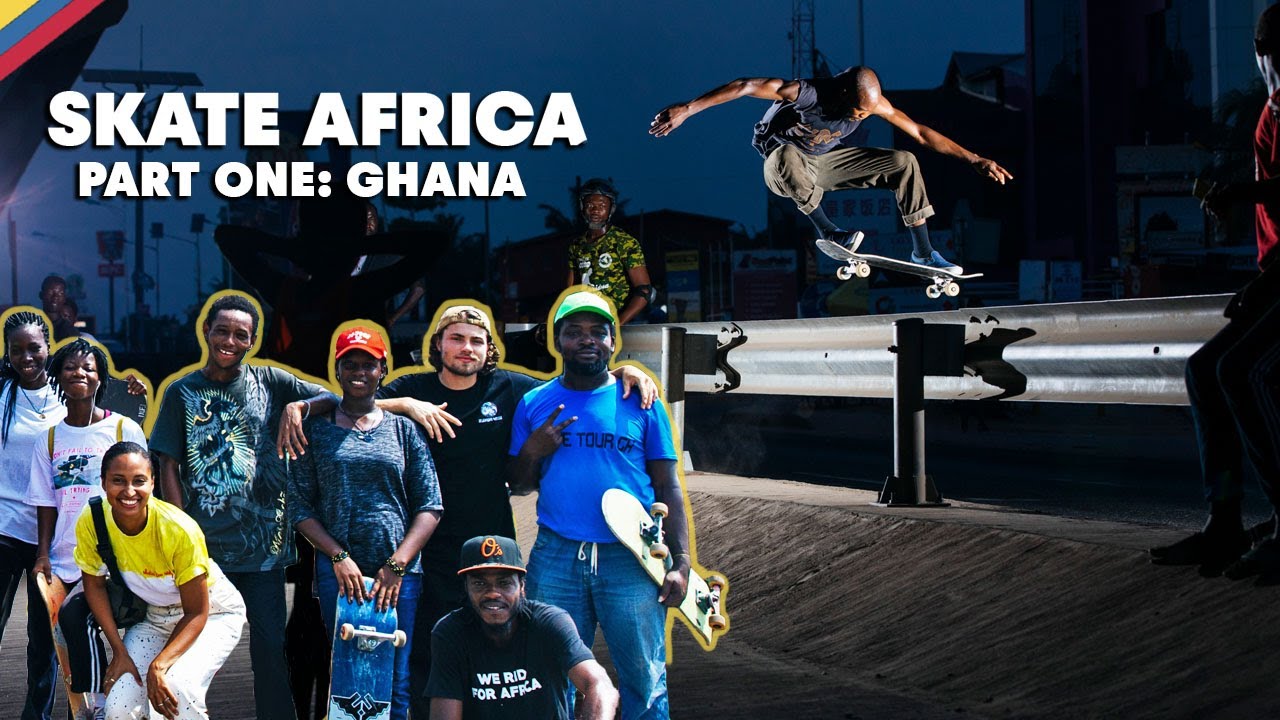 Meet The Local Skaters Of Ghana With Jaakko Ojanen & Crew | SKATE AFRICA Part One