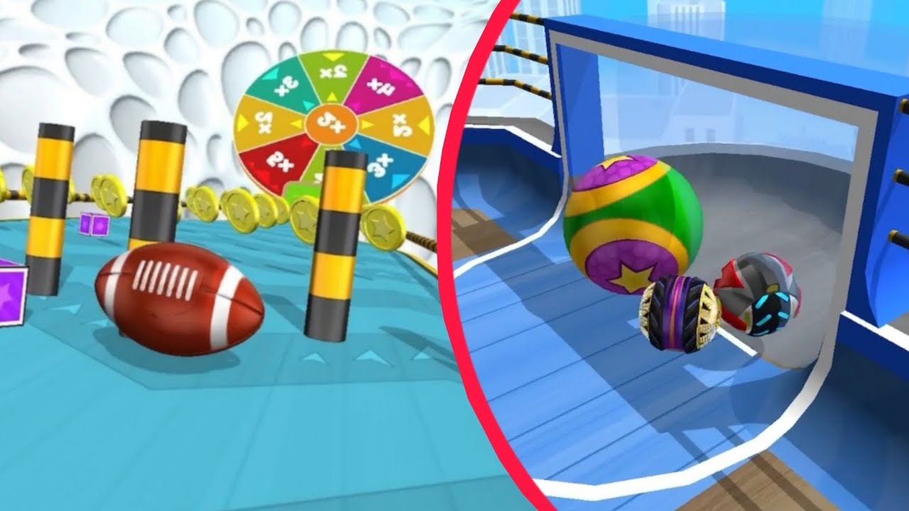 💰Super Bonus Level ➕ ⚽Goal Ball ➕ 🏁Epic Race in GOING BALLS New Update