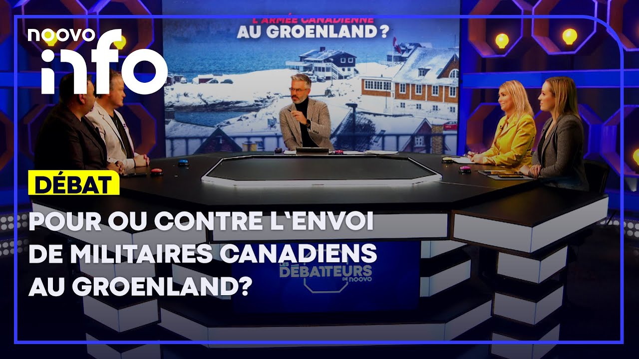 Pour ou contre l’envoi de militaires canadiens au Groenland?