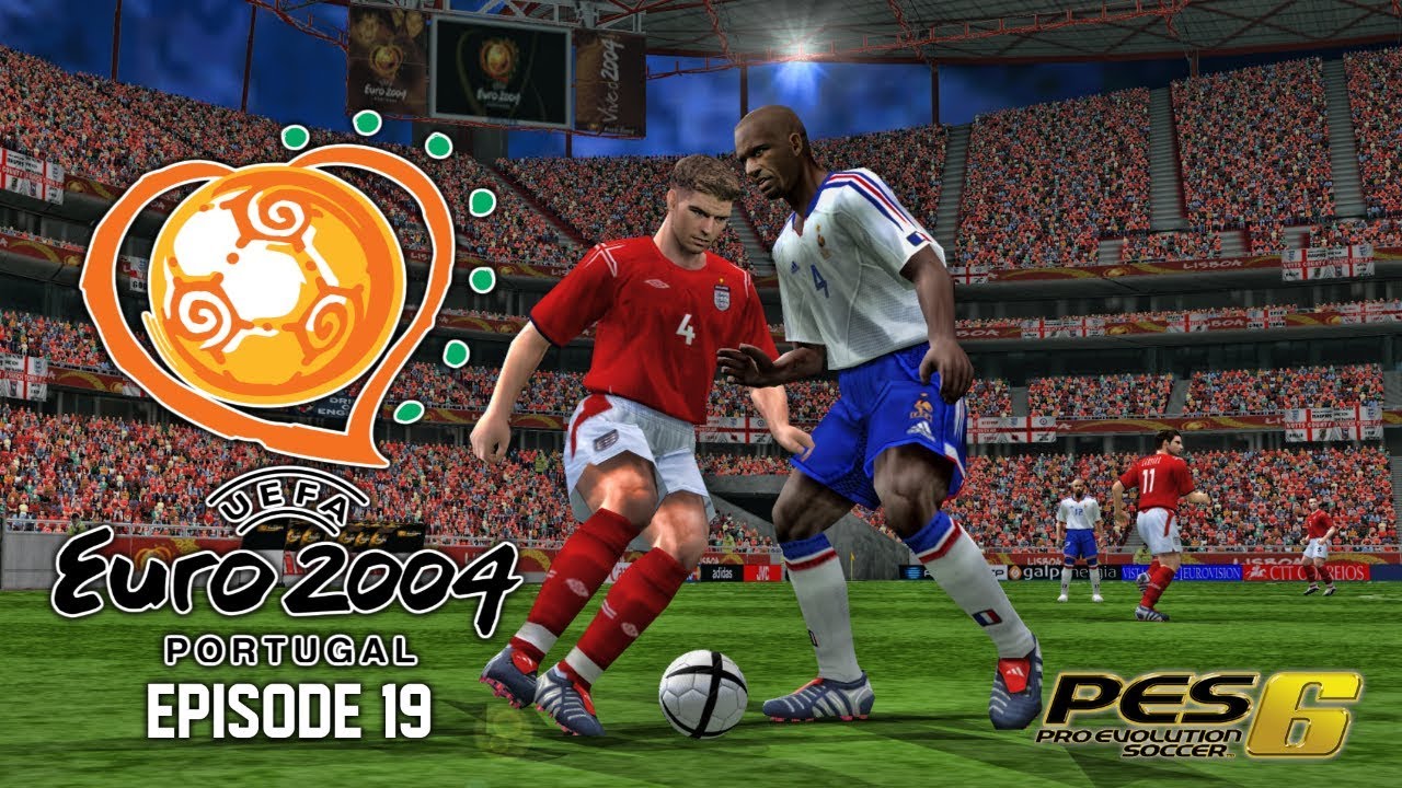 PES 6 - EURO 2004 EP19: The Final - FRANCE v ENGLAND!
