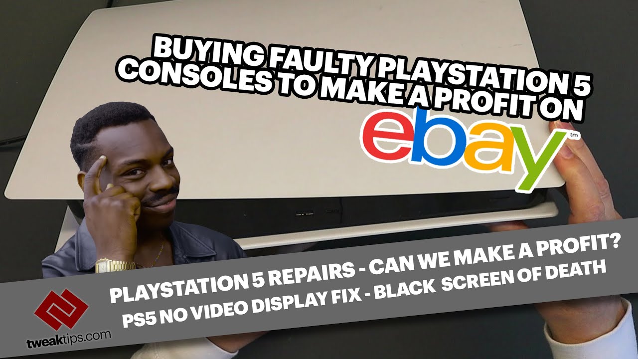 Fixing FAULTY PS5 Game Consoles from eBay - can you make money? PlayStation 5 HDMI port replacement