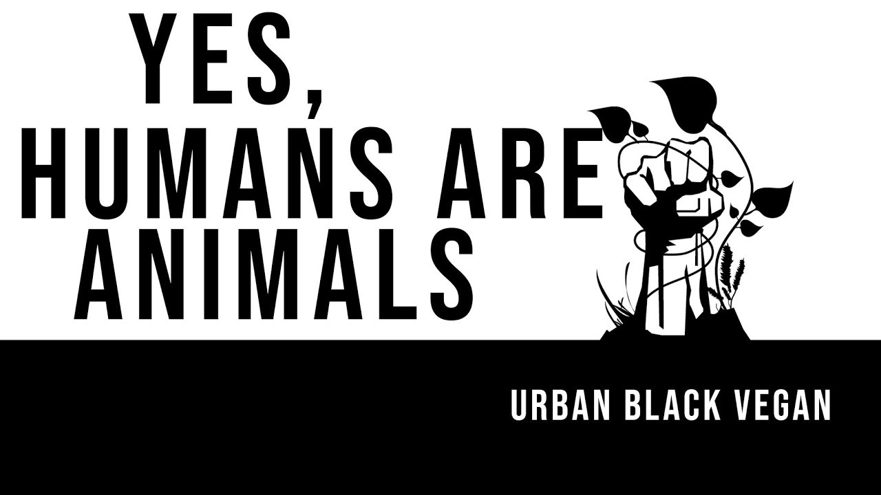 Humans also are animals.