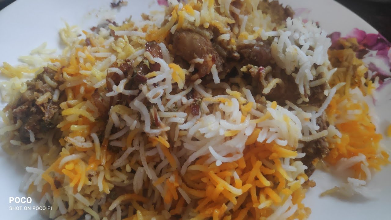 A Goan Style ruchik Special  chicken Biryani recipe in konkani language .