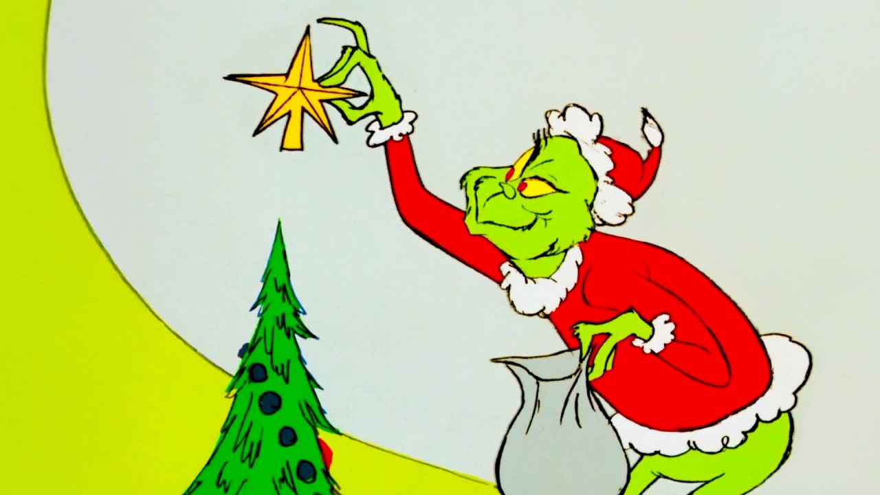Grinch Christmas Ambience &ndash; Vintage Animation & Warm Winter Music (2hr)