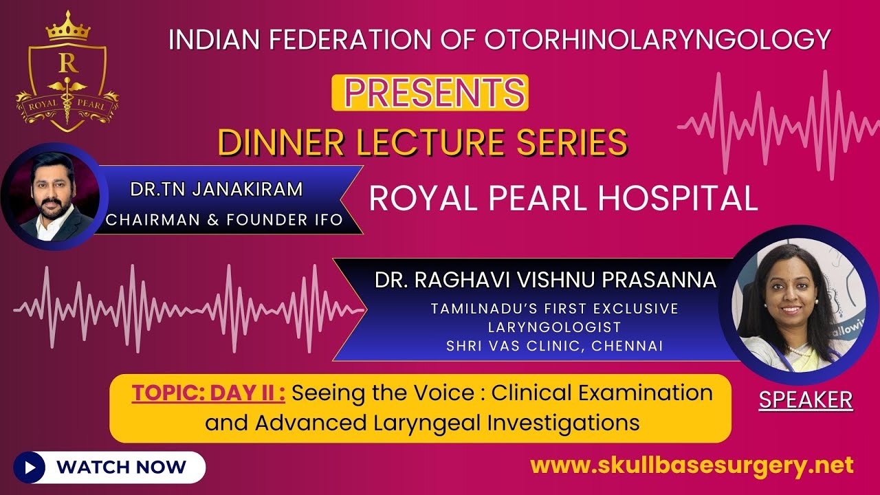 DAY-II: Seeing the Voice: Clinical Examination and Advanced Laryngeal Investigations