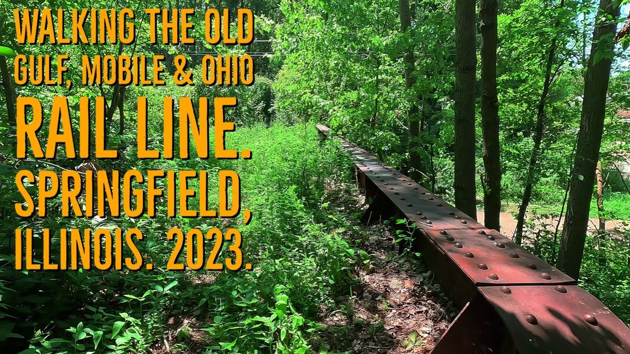 Springfield, IL: Walking the old Gulf, Mobile & Ohio Rail Line