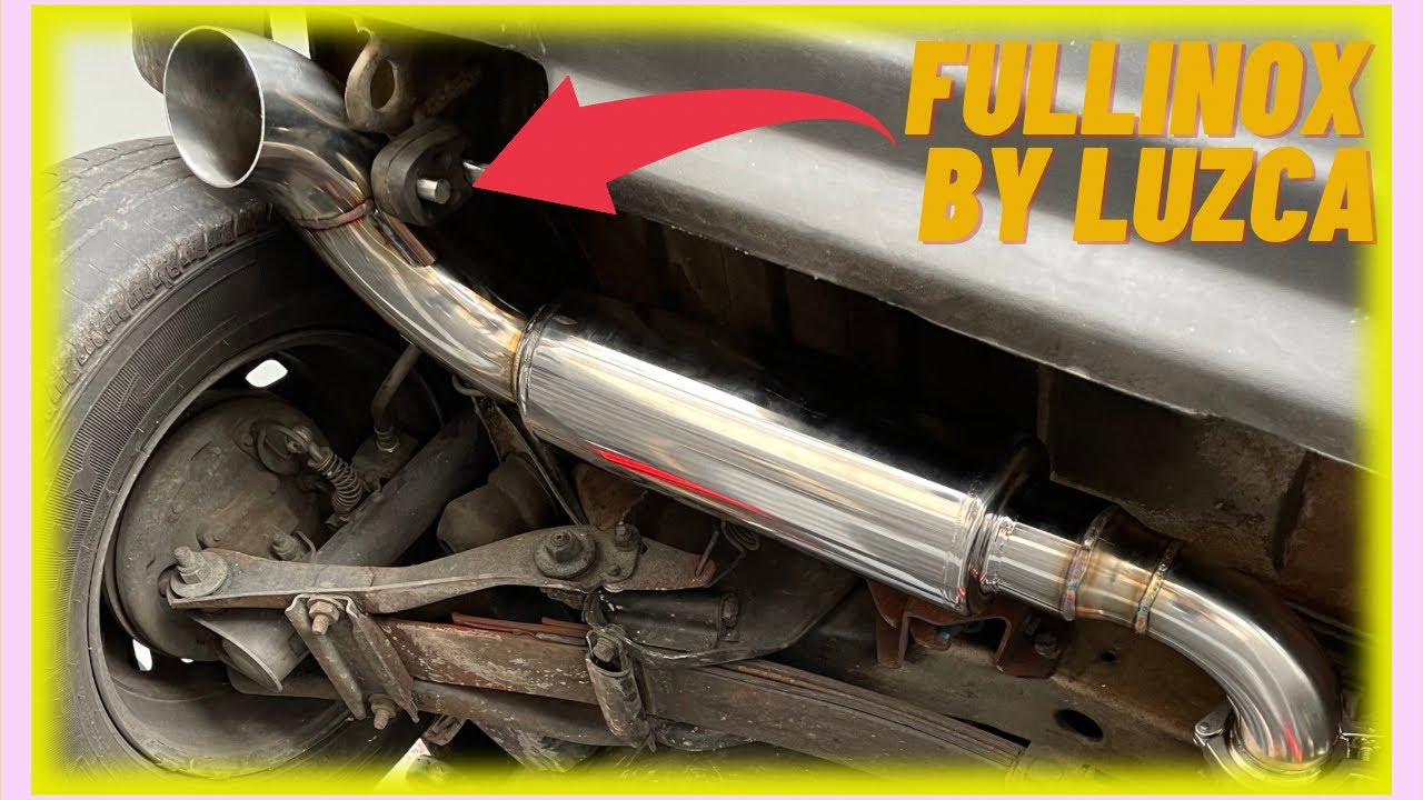 FIAT UNO COM ESCAPAMENTO DE INOX / FULLINOX BY @Luzcamotors