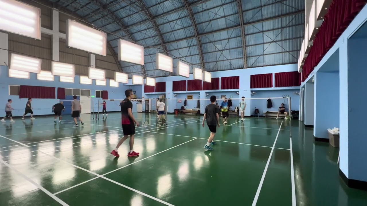 仙草里 羽球男雙Power&明翰VS 蔡哥&明憲2026/01/28