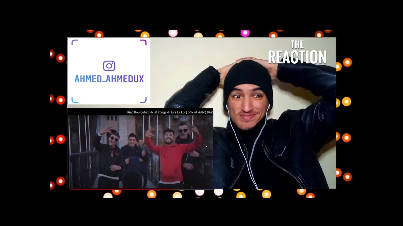 )Riad Bouroubaz - Nuit Rouge 4 Hors La Loi ( officiel vidéo) (REACTION