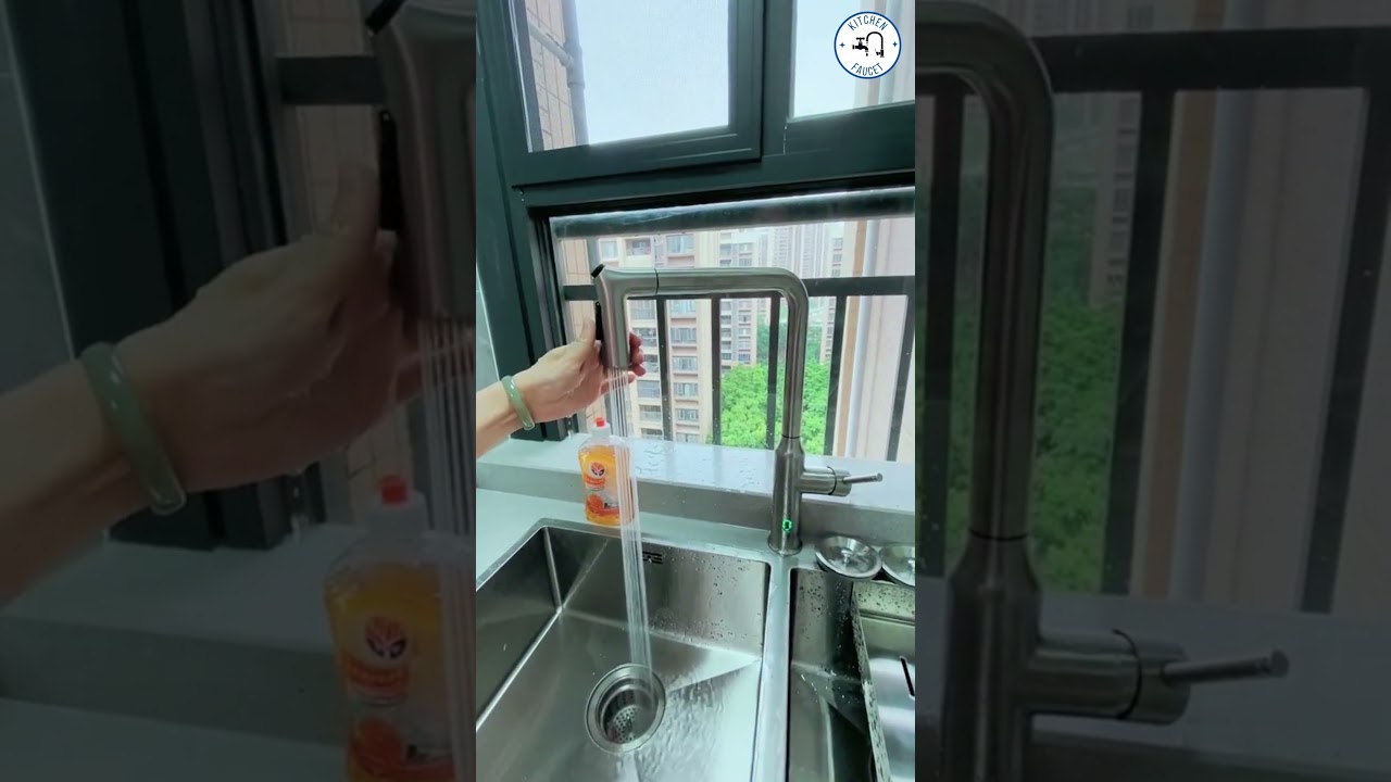 Upgrade Your Kitchen Experience with Sensor Faucet Technology #shorts #shortsfeed #kitchen