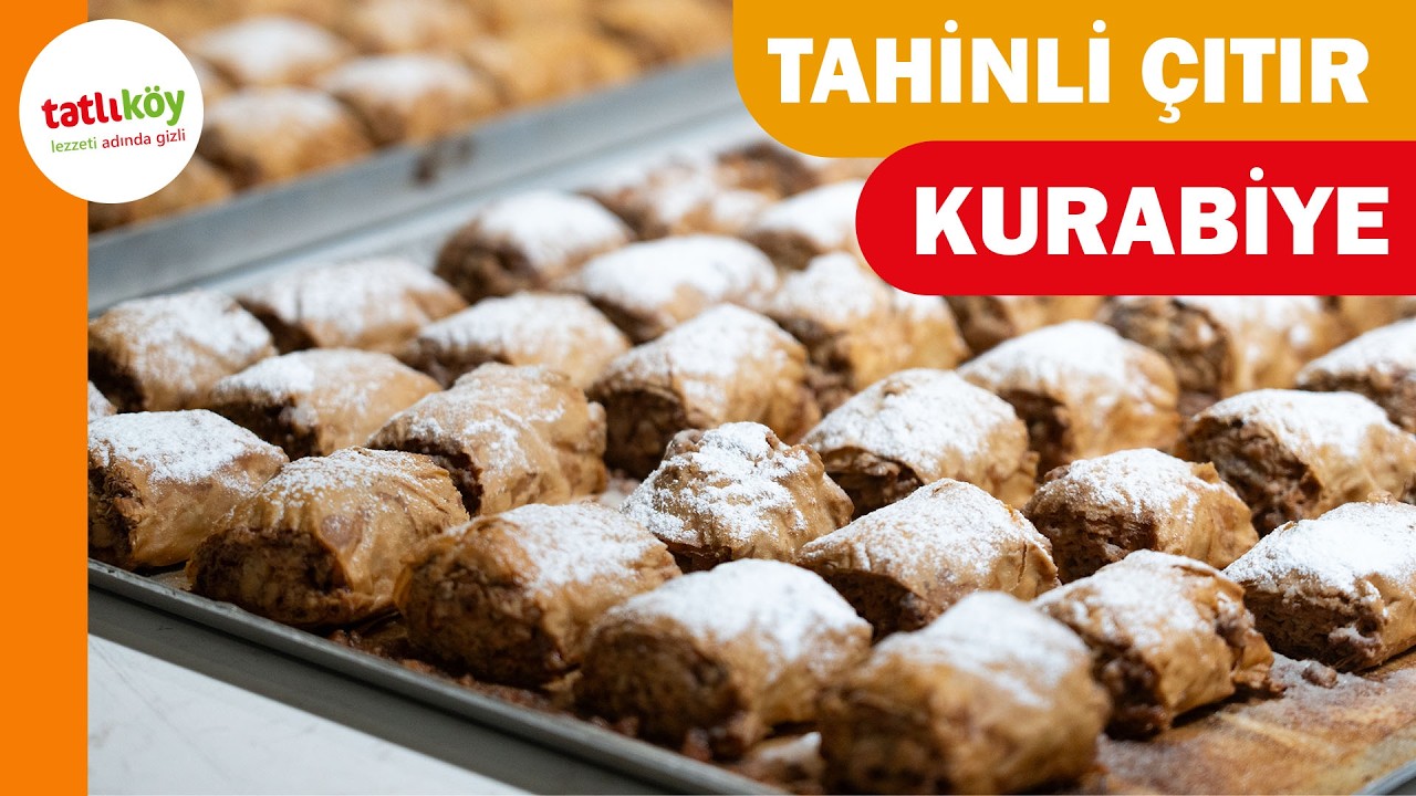 KATI YAĞ YOK, Lezzet Çok! Tahinli Cevizli Kurabiye Tarifi