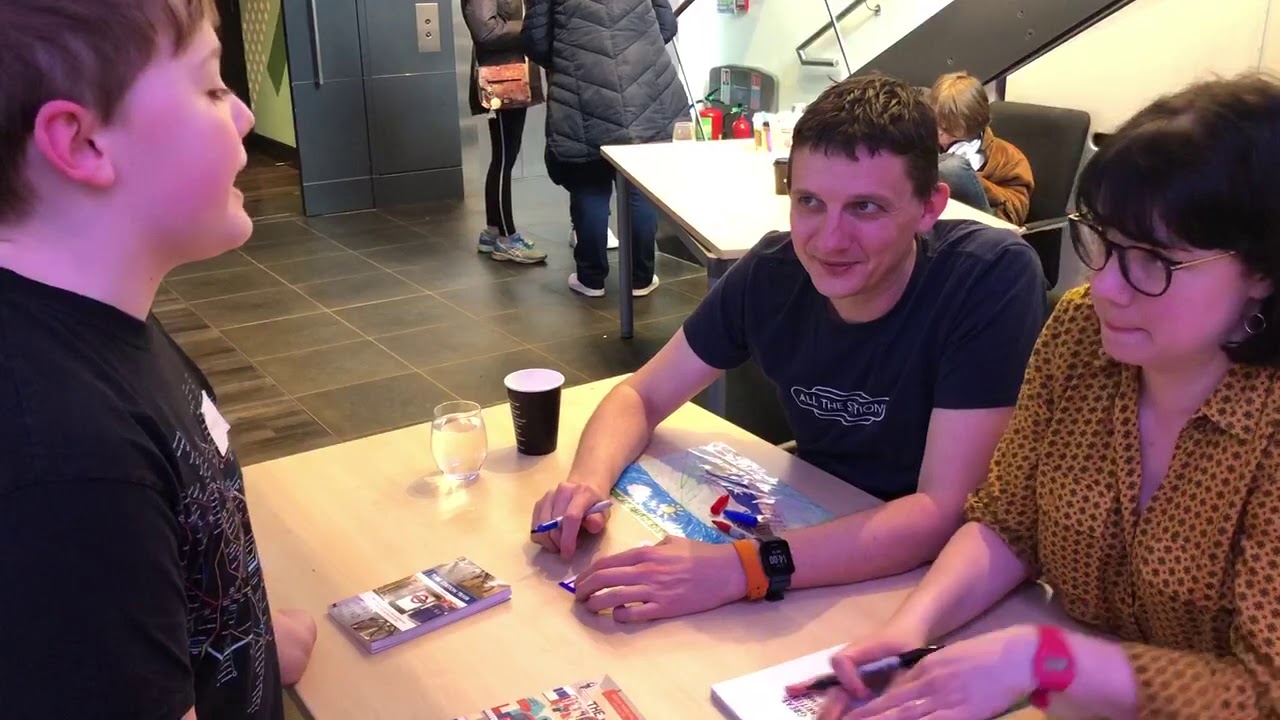 Meeting Geoff & Vicki at the Transport Museum