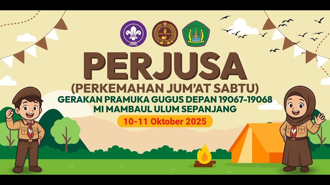 LIVE 🔴 PENTAS SENI PERJUSA (PERKEMAHAN JUMAT SABTU)