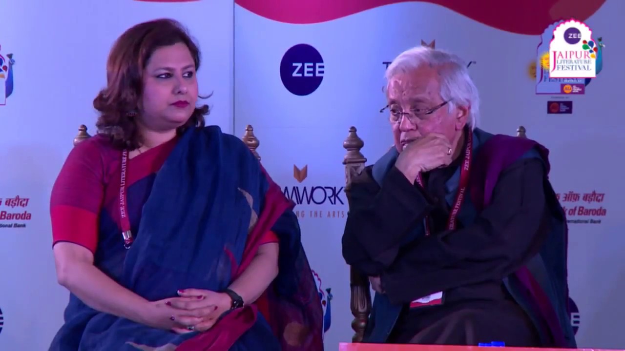 Abhinav Chandrachud, Ashok Vajpeyi, Pinky Anand, Vani Tripathi Tikoo and Salil Tripathi