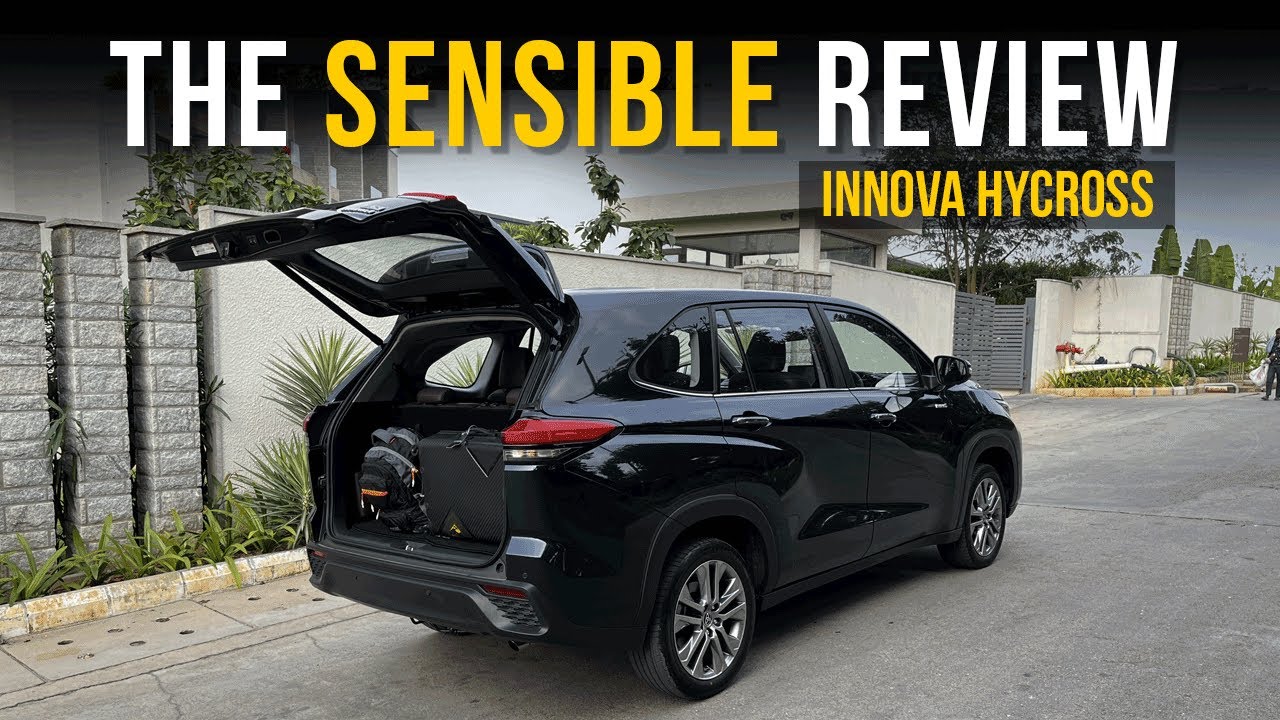 Innova Hycross Rear Captain Seats, Third Row & Boot Space Review | Can 7 People Sit?