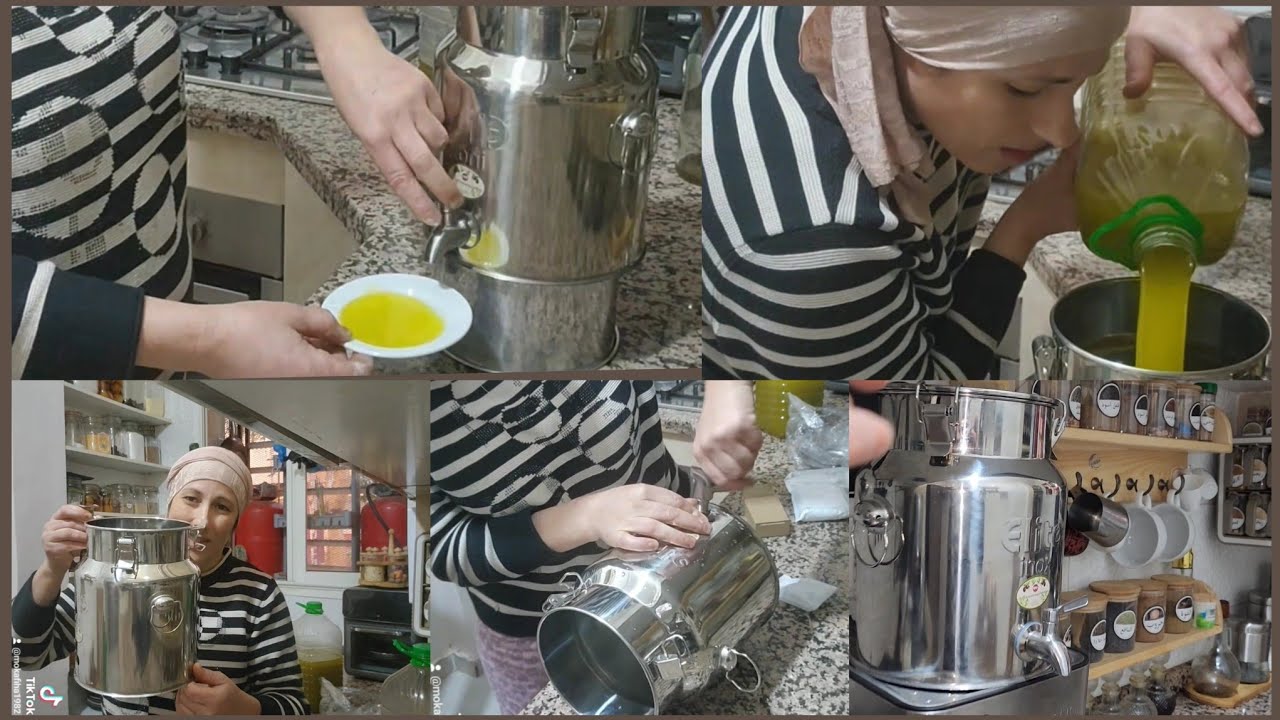 بتفاصيل اسرا صعيب اعطيوها تمن لحقيقي احسن زيت زيتون العطاوية✋️ حداري شناقة ونصابة👍مع طريقة تخوين زيت