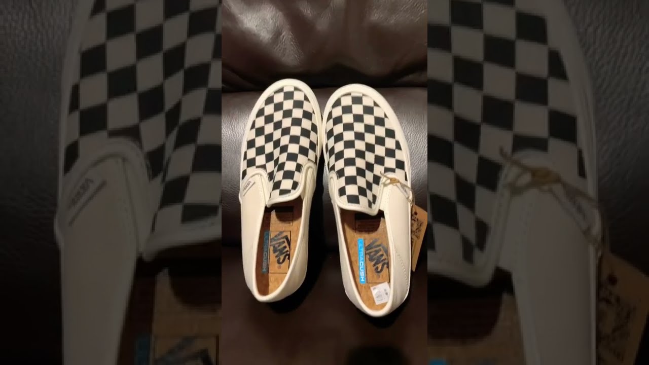 VANS Eco Theory Checkered Slip On 📦
