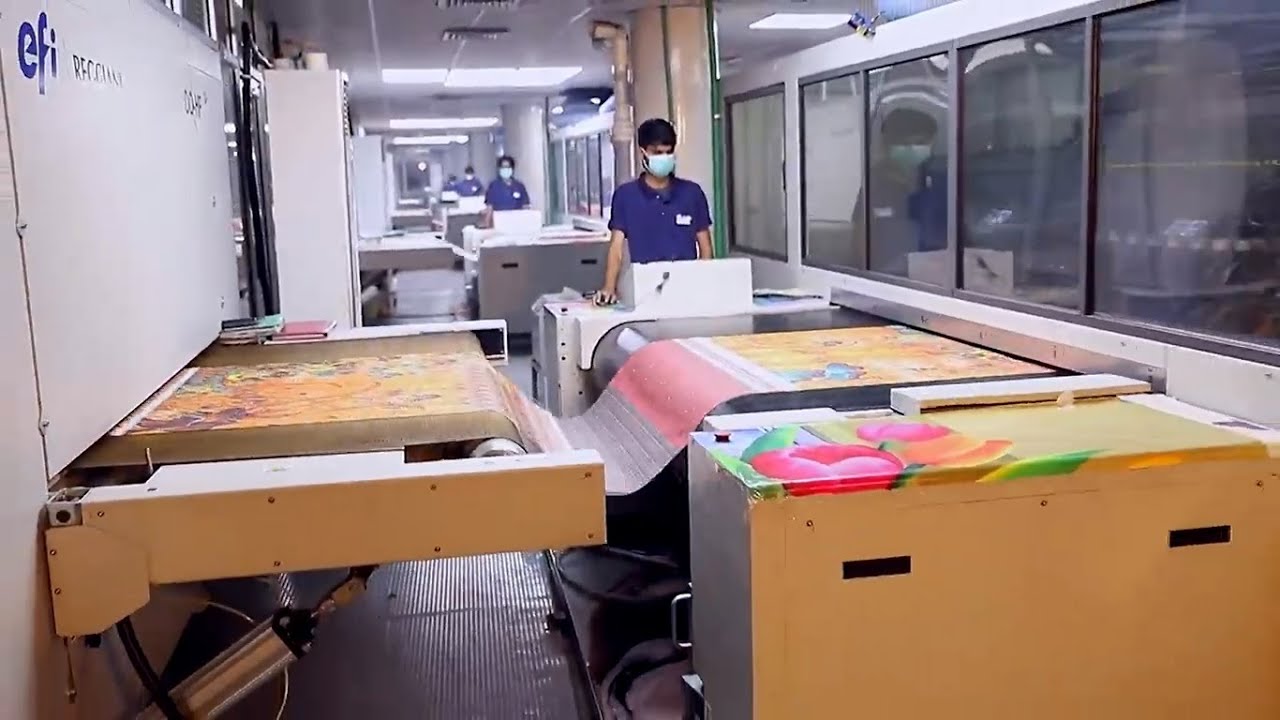 Digital Fashion Printing on Fabric