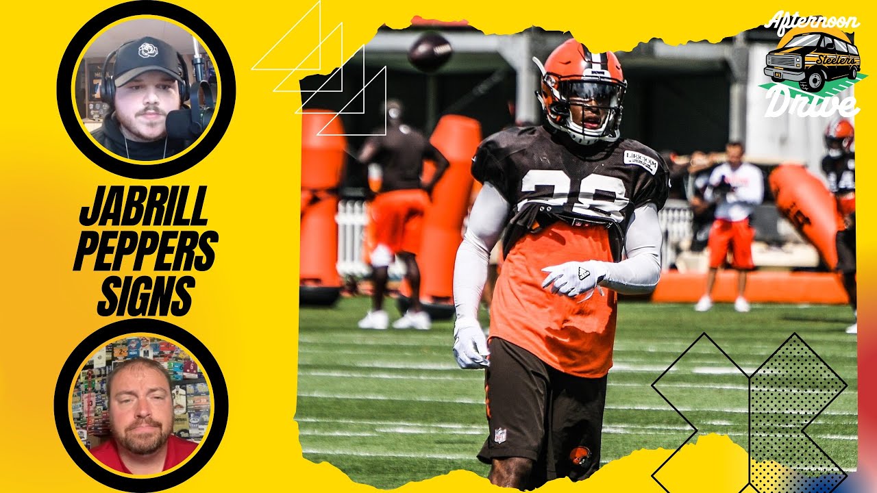 Reaction to Jabrill Peppers Signing | Steelers Afternoon Drive