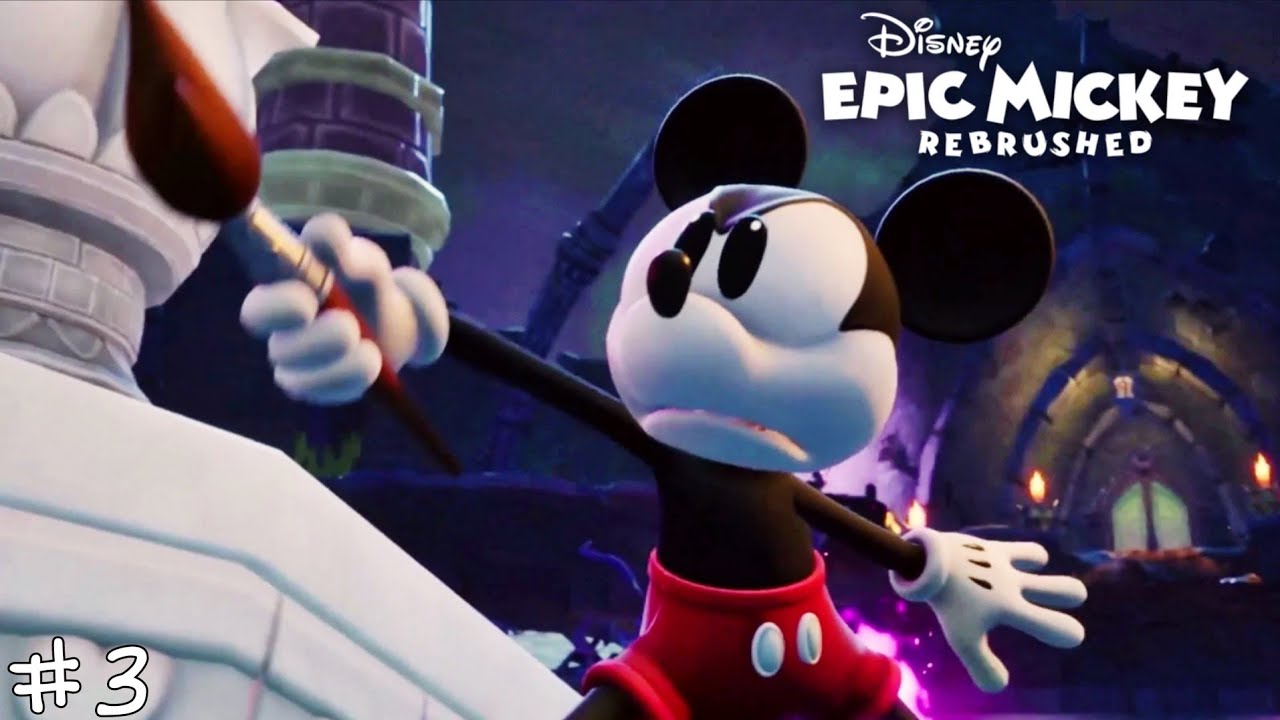 UNA MONTAGNA DI RIFIUTI - DISNEY EPIC MICKEY REBRUSHED (con Axel)