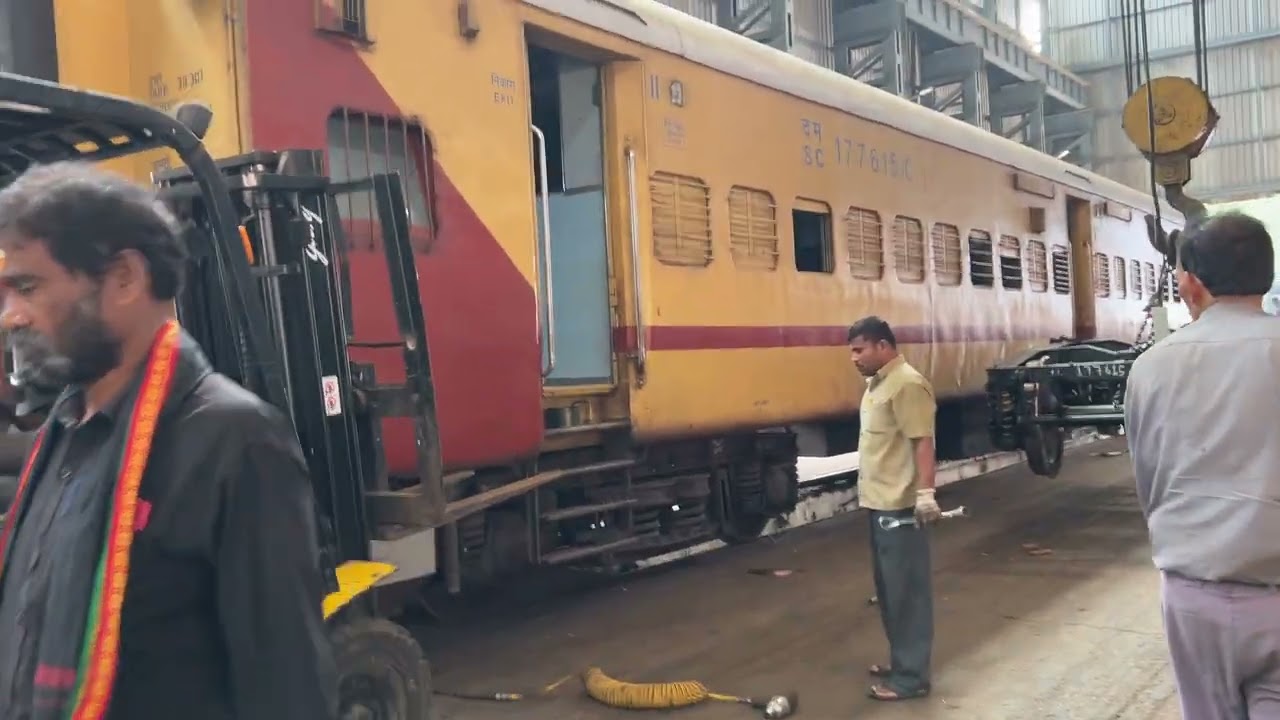 Railway mechanical employees work #railwaywork