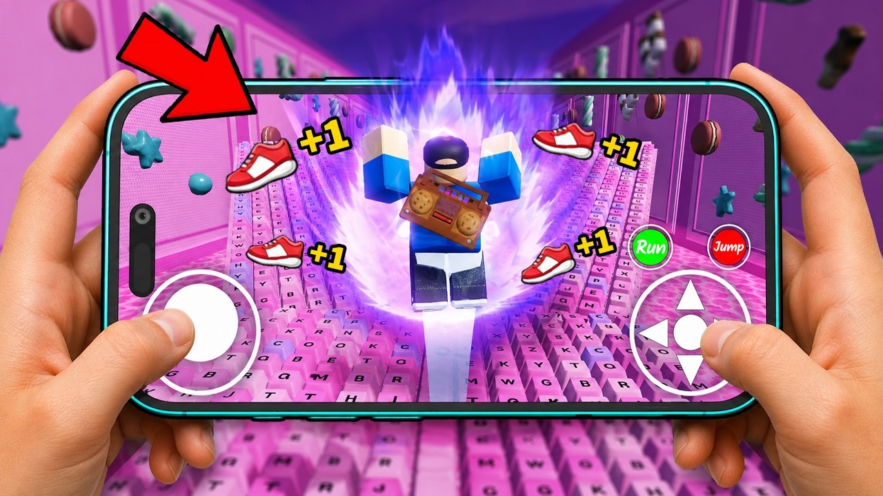 +1 KEYBOARD ESCAPE ale MOGĘ UŻYWAĆ TYLKO TELEFONU w Roblox...