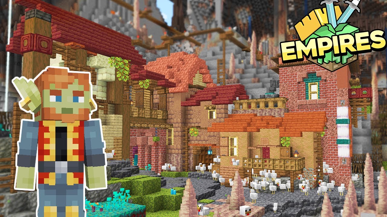 Empires S2 : CHICKENS in my Mega Base!! Minecraft 1.19 Survival let's play